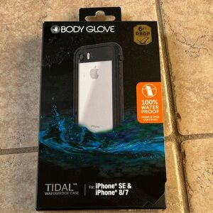 Body Glove Black Tidal Waterproof Case for iPhone SE/8/7